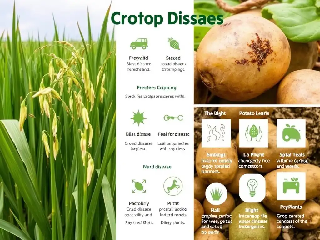 Harmful microbes can devastate crops if left unchecked.