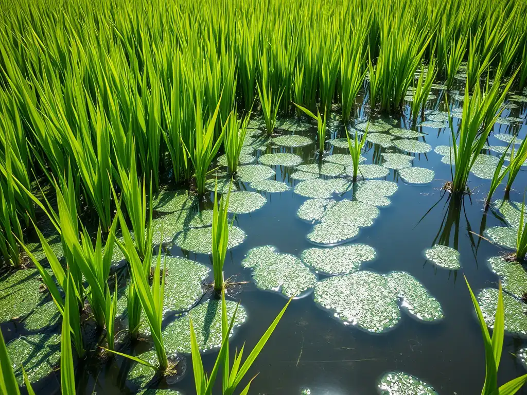 Blue-Green Algae in Action: Boosting Rice Yields Sustainably