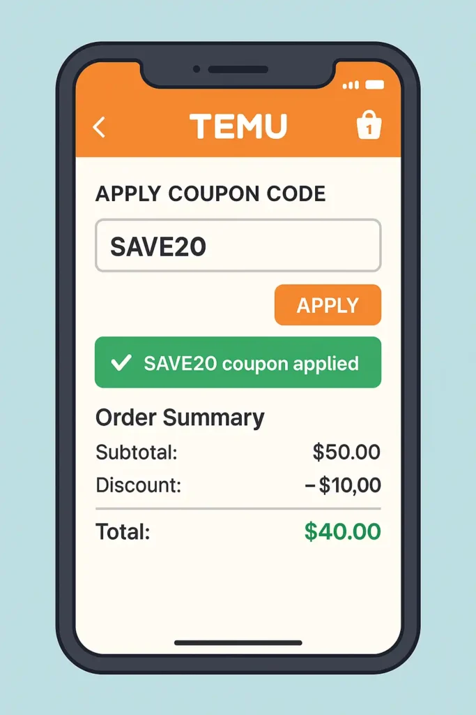 How Temu Coupon Codes 