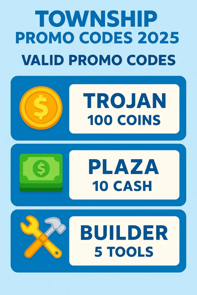 Latest Working Township Promo Codes for 2025