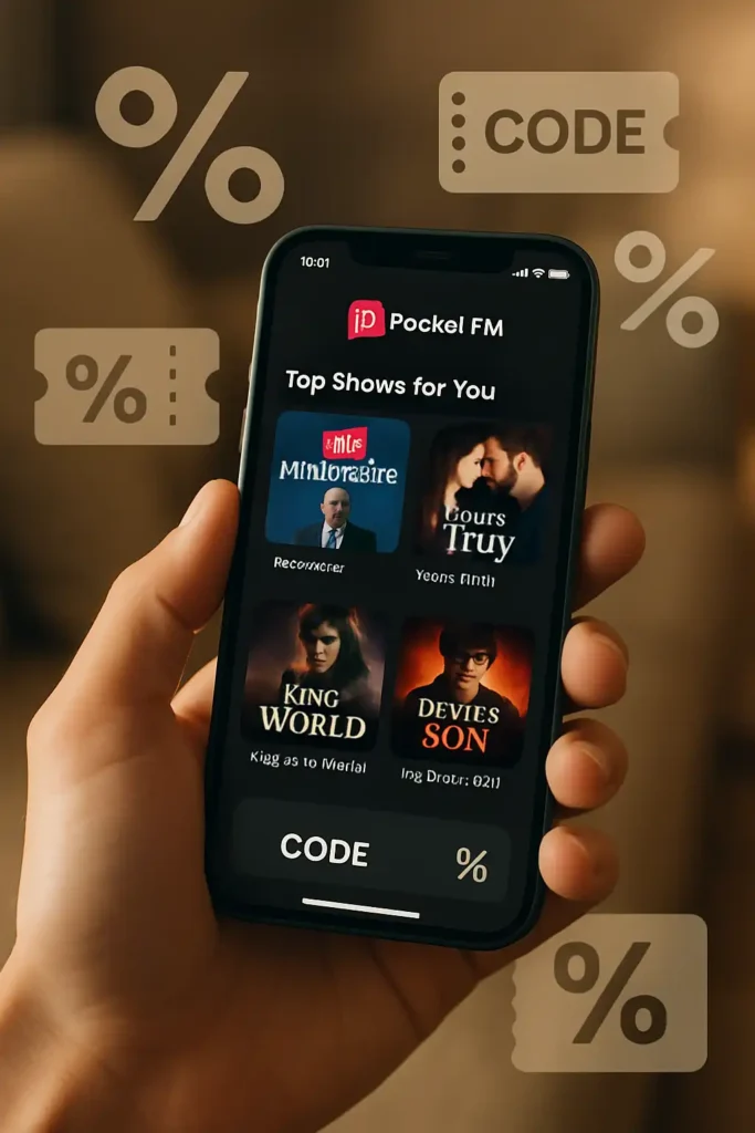 Pocket FM Promo Code [June 2025]: 100% Working & Free Coins