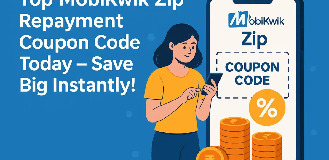 MobiKwik Zip Repayment Coupon Code Today
